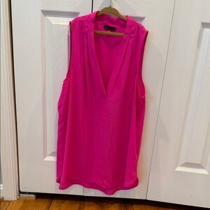 Vince Camuto Fuchsia Sleeveless Blouse